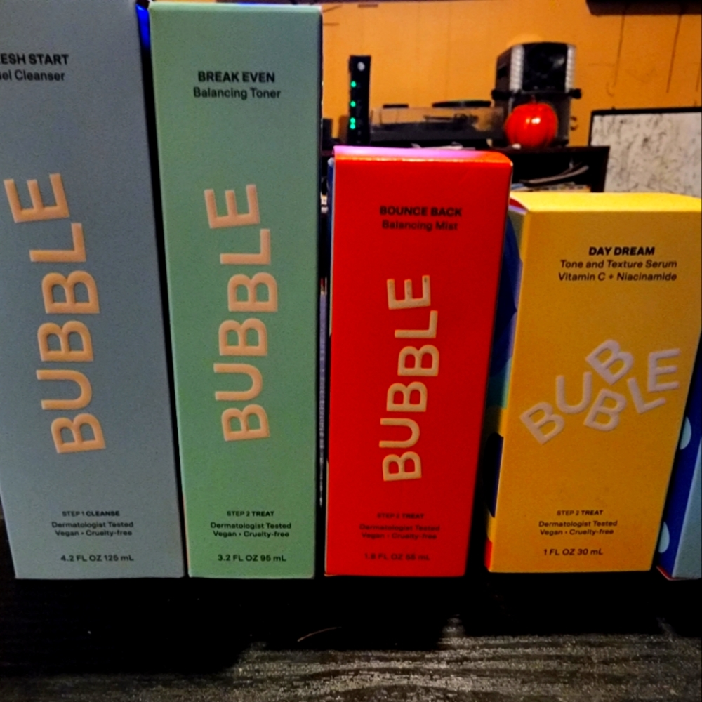 Bubble Skincare Full Set